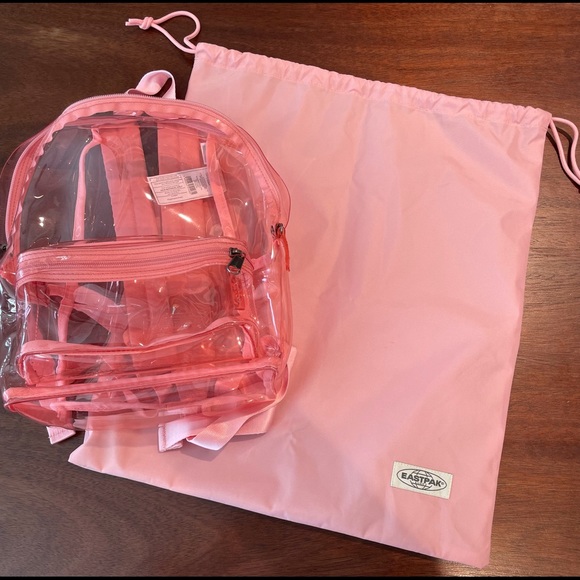 eastpak clear backpack